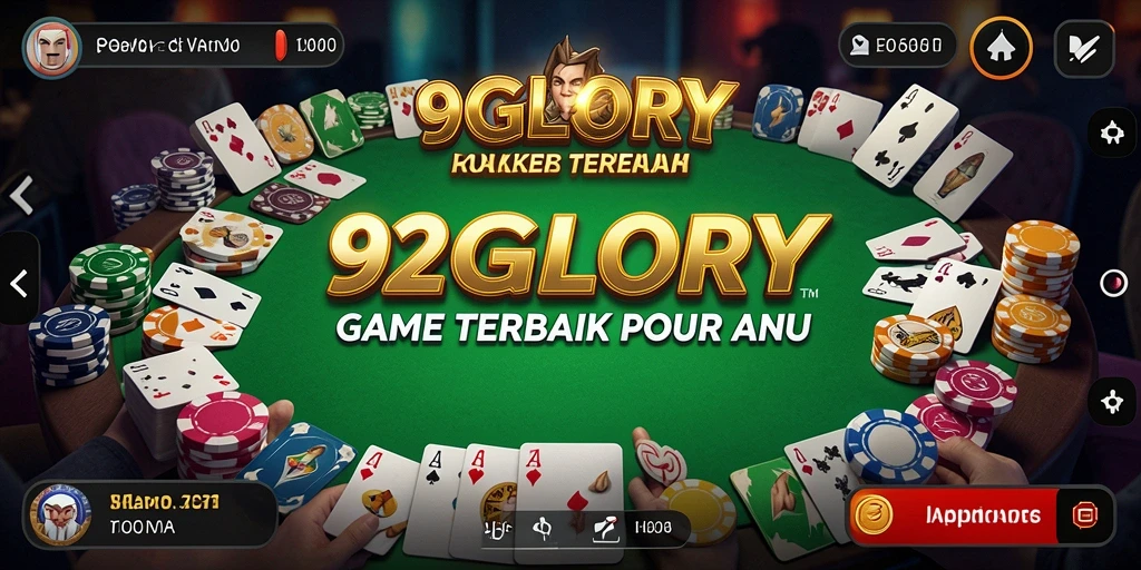Gameplay Poker yang mendebarkan di 92GLORY.