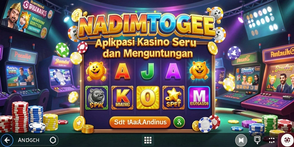Screenshot gameplay NADIMTOGEL menunjukkan pengalaman kasino yang menegangkan.