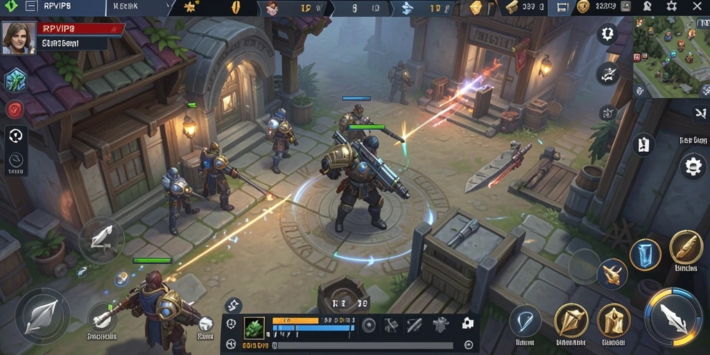 Tampilan gameplay RPVIP8 yang menarik dan interaktif.