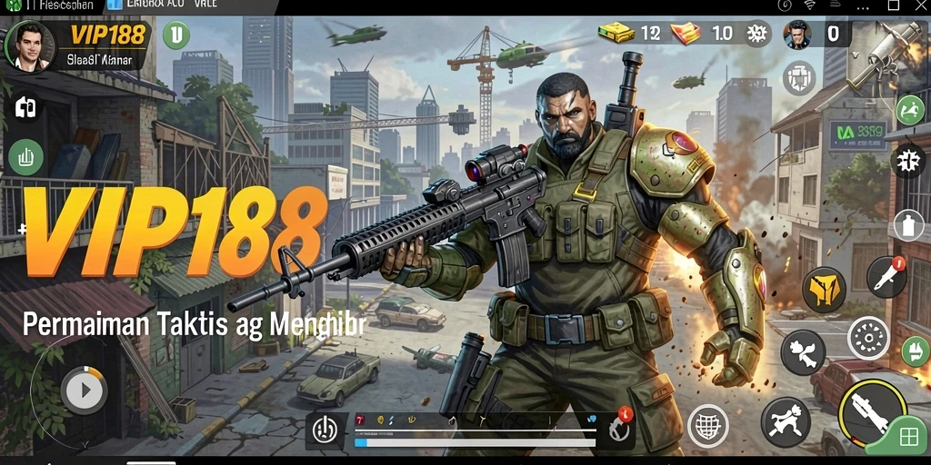 Tampilan gameplay TPS yang menegangkan dan dinamis.